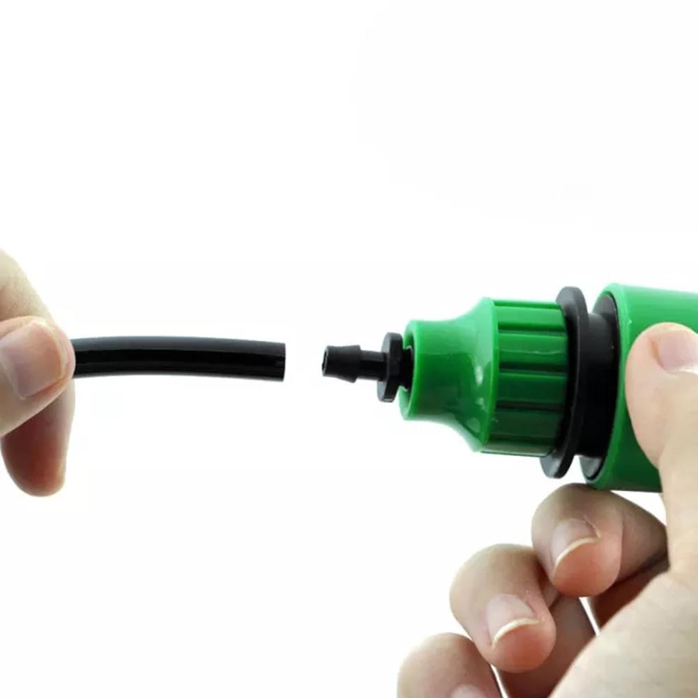 5 шт. 4/7 мм-8/11 мм пластиковый садовый шланг для воды быстроразъемный соединитель для полива инструменты для капельного полива