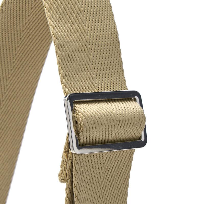 New MLB Denim Shoulder Bag Unisex Charcoal Gray/Hemp Sandy Brown 3ABQBV45N