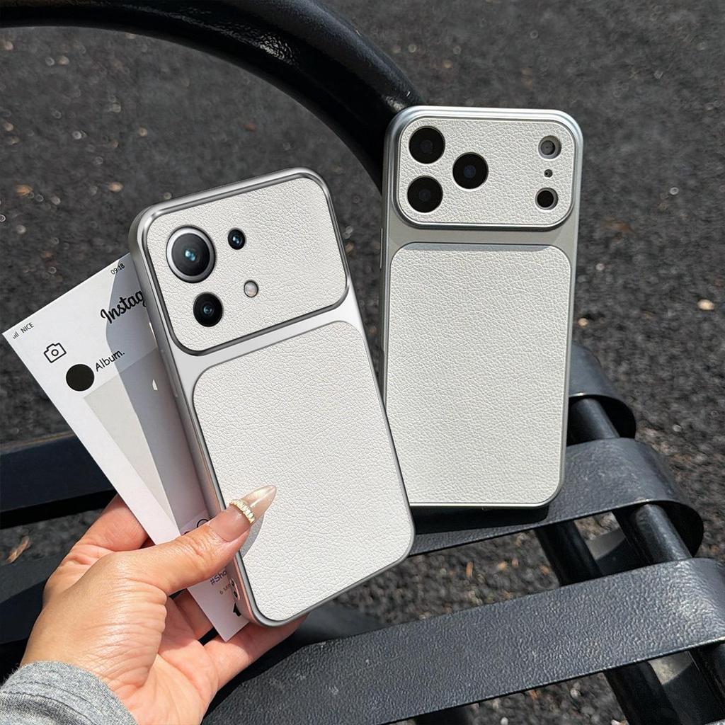 Чехол для Xiaomi Mi 11 Lite 5G NE, Mi 11 Lite 5G, Mi 11 Lite 4G, 11 Transform to 17 Series Design, Роскошный кожаный чехол с крышкой для большого окна камеры