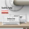Белая герметизирующая шпатлевка, предотвращающая протечки, для отверстий кондиционеров и заполнения водосточных труб, продается поштучно.