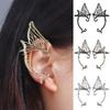 Korean Style Elf Ear Clip Zinc Zinc Alloy Ear Cuff Retro Single Side Earrings Carnival