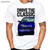 Newest Summer Men Short Sleeve Classic Fiats Coupe Color Bumper Grille Version T-Shirt Boy White Tees Legend Car Design Mans Tops