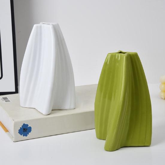 Скандинавская ваза для цветов Декоративная ваза современного искусства Небьющаяся бутылка для цветов для цветочной композиции Гостиная Домашний декор