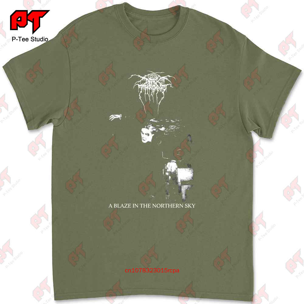 Новая футболка Darkthrone A Blaze In The Northern Sky Официальная футболка группы Badhabitmerch N161