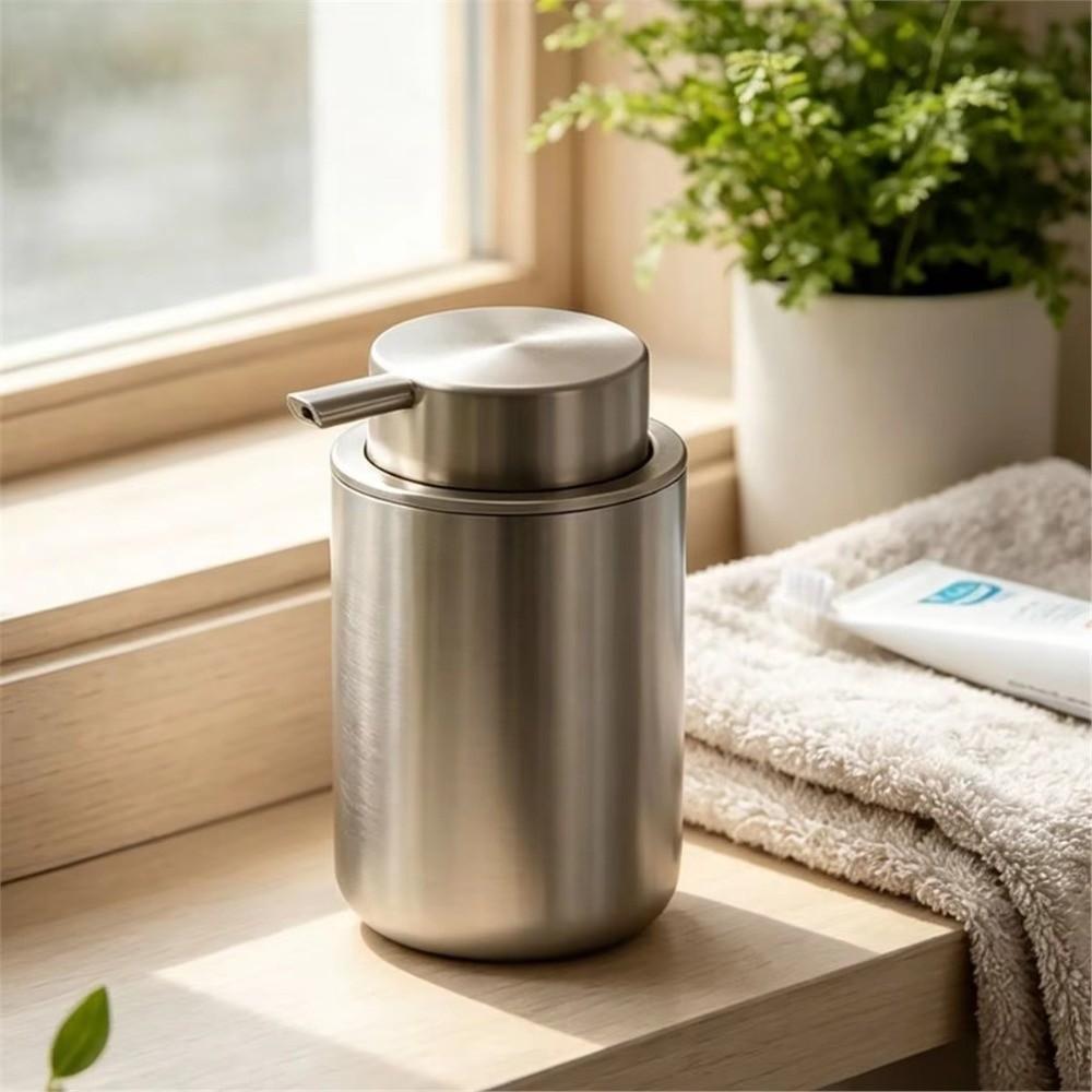 Easy To Press Liquid Hand Soap Dispenser Refillable Lotion Dispenser Pump Bottle For Daily Use