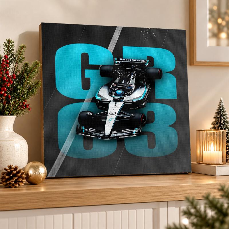 George Russell Diamond Painting Kit 5D Full Drill DIY Diamond Mosaic Wall Art Home Decor