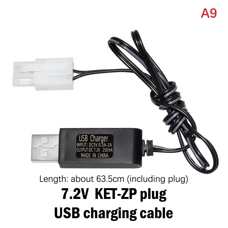 3.6V 4.8V 6V 7.2V NiMH Аккумулятор USB Зарядное устройство для R/C Трюковых Машин R/C Грузовиков R/C Лодок/R/C Танков Игрушки с Дистанционным Управлением Транспортное Средство