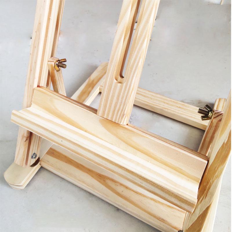 Двусторонний мольберт-подставка из сосны для художественных студентов и детского рисования