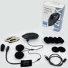 SYGN HOUSE B+COM TALK Motorcycle Bluetooth Intercom with Hybrid Arm Microphone Unit (for JetSystem Helmets), Black, 00082415