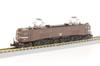 Rokuhan Z gauge EF58 type 150 small window brown model railway electric locomotive T039-2