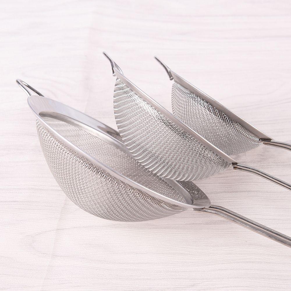 7/8/10/12/14/16/18/20/22cm Tea Tools Sieve Flour Strainer Mesh Colander Sifter Stainless Steel