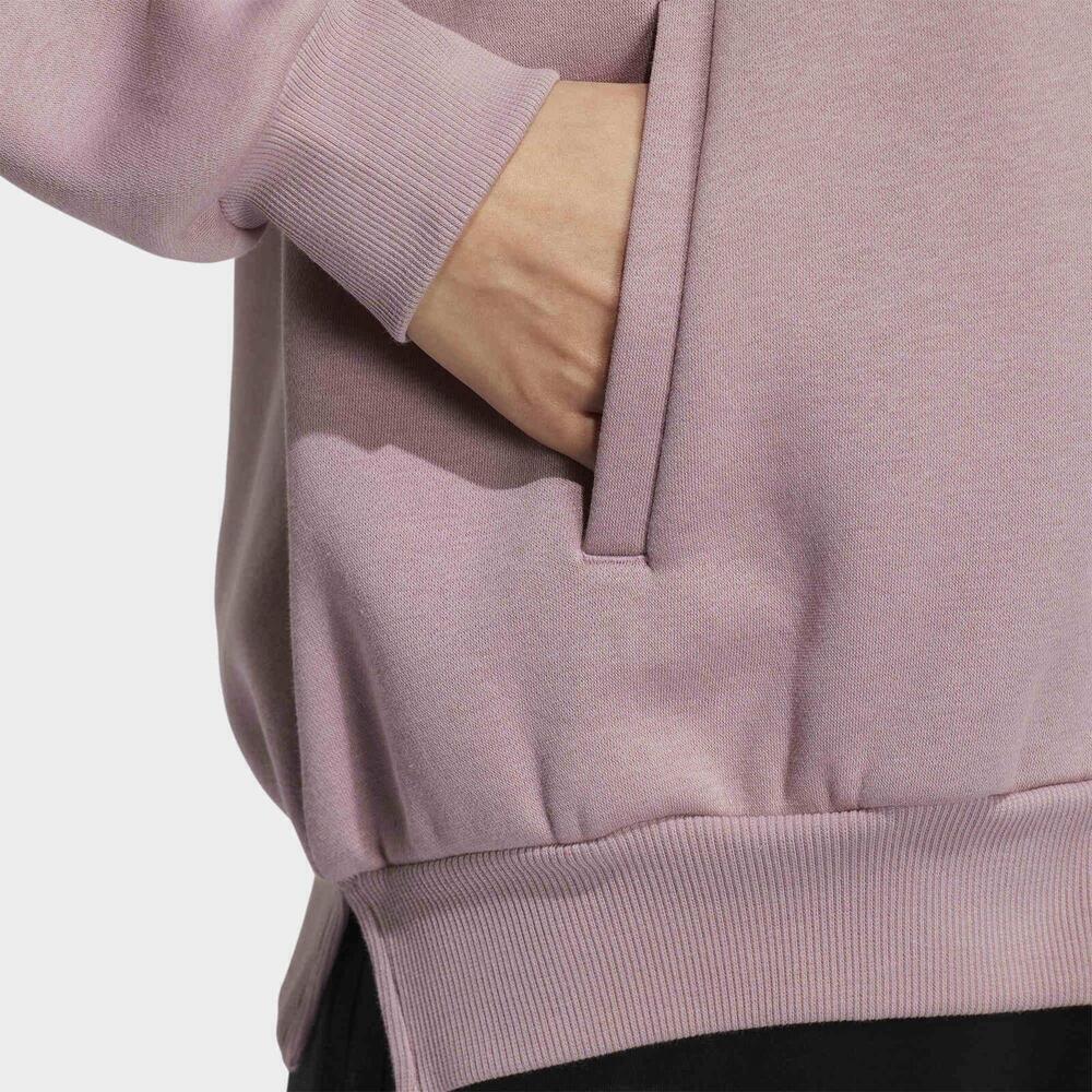 Adidas Полосатая куртка с логотипом и капюшоном с длинным рукавом Женская куртка Волшебно-фиолетовый розовый HM2811