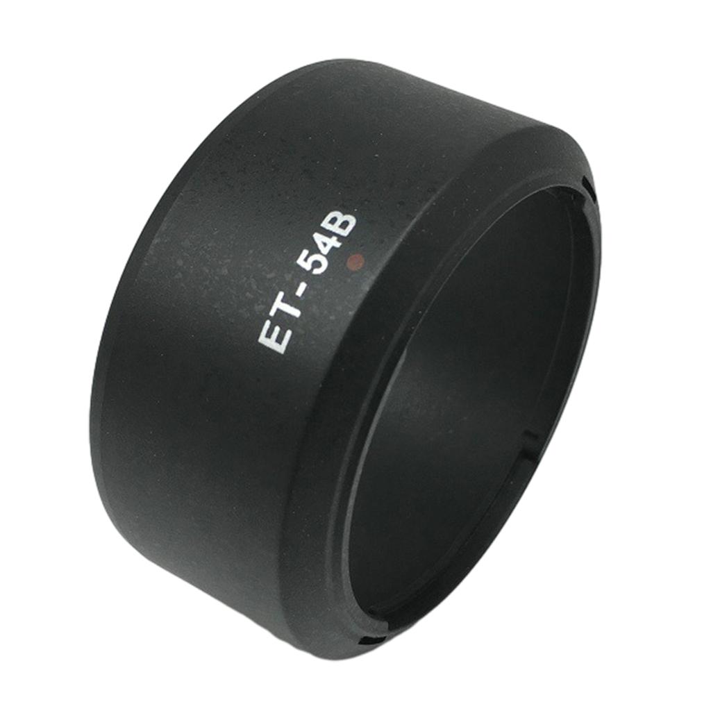 Lens Hood Replacement ET-54B Camera Lens Shade for EF-M 55-200mm STM EOS M3 M10 52mm Lens Cap