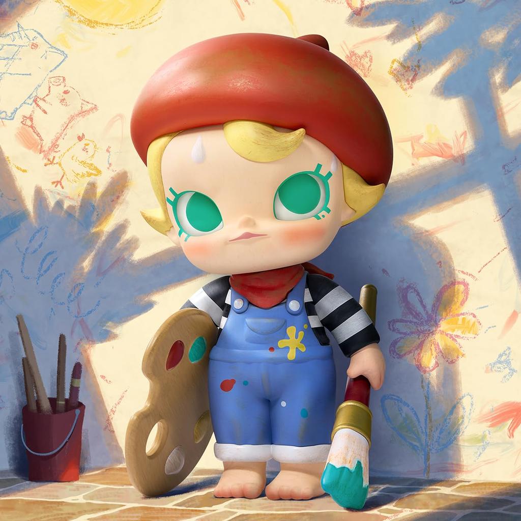 POP MART Baby Molly Future Painter Big Size
