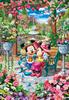 Tenyo In 1000 Piece Jigsaw Puzzle Disney Love Blooming Royal Garden Comes with Glue and Spatula Service Card Included [Made Japan] (51x73.5cm)