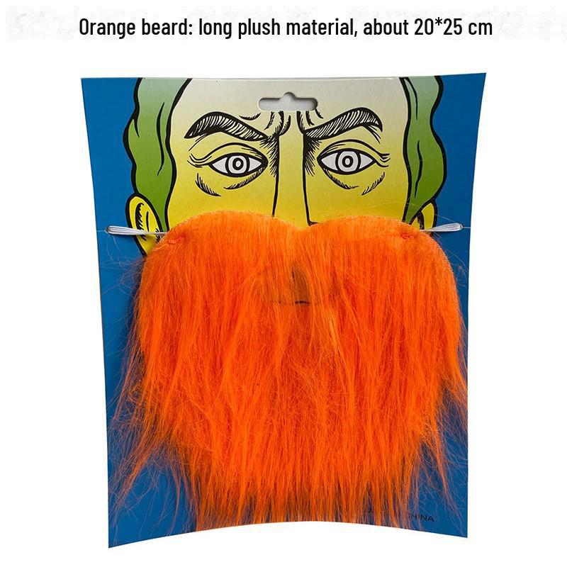 Маска на Хэллоуин из павлиньих перьев и оранжевый парик для головы