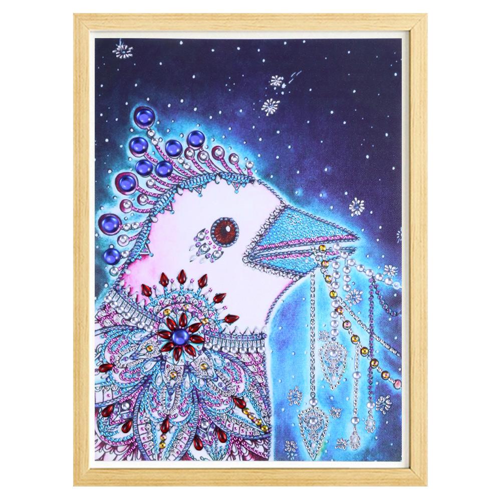 5D алмазная живопись украшение дома животное особой формы кристалл набор для вышивки крестом пейзаж Алмазная вышивка подарок