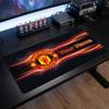 Manchester United Custom Large Mouse Pad, Personalized Name Text Print, Football Logo Non‑Slip Desk Mat Gaming Gift