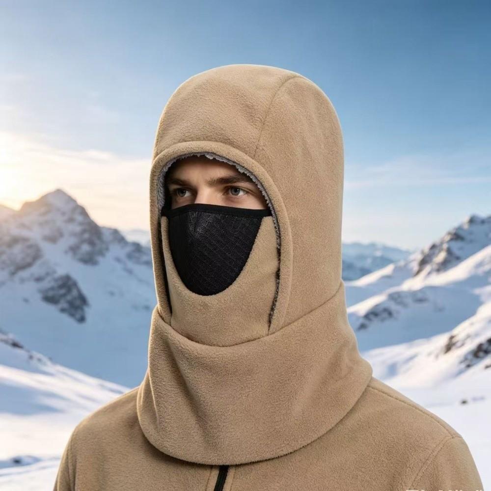 Warm Balaclava Hat Waterproof Face Neck Warmer Unisex Neck Gaiter Skiing