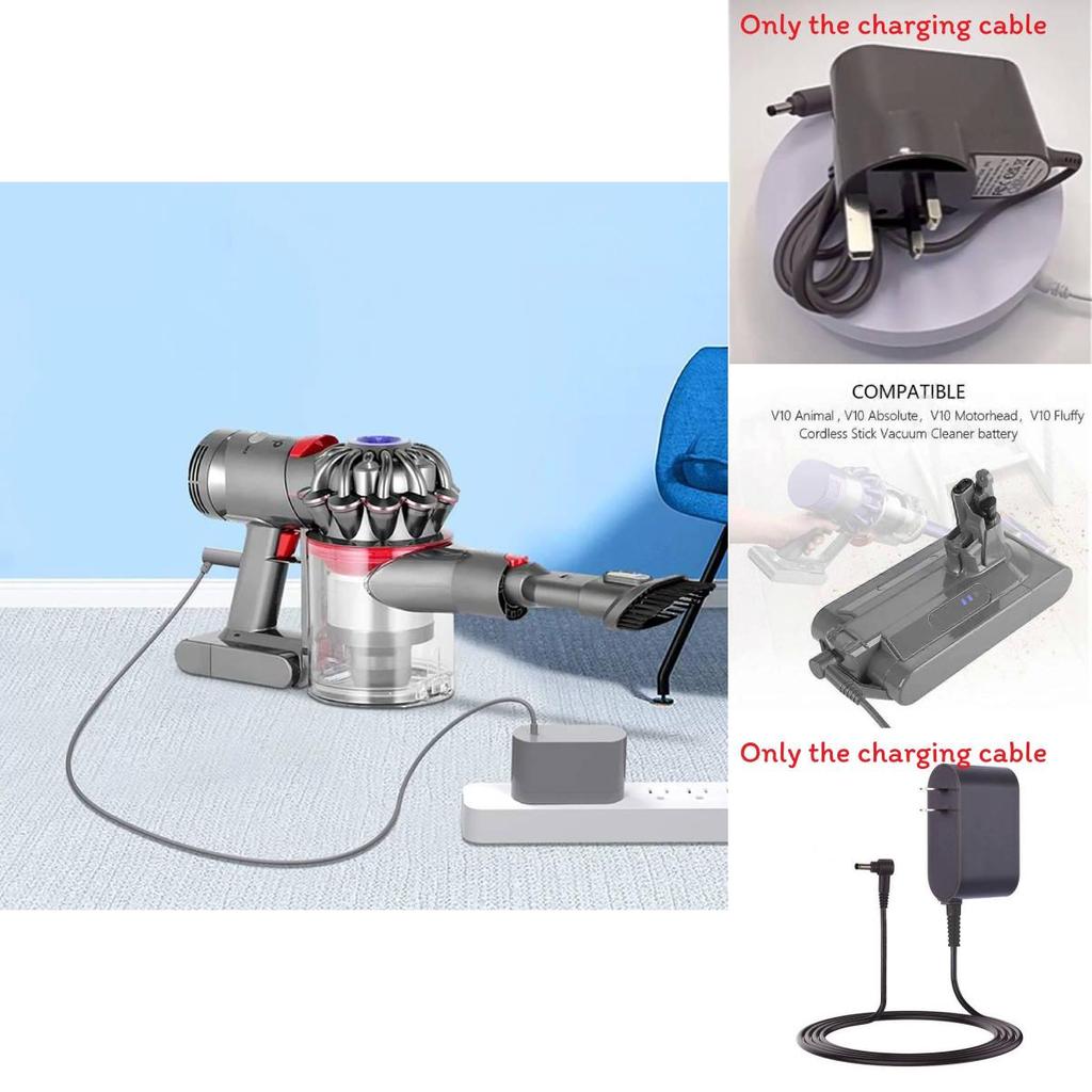 For Dyson V10 V11 V15 Sv12 Sv15 Corded Vacuum Charger For Home Cleaning Devices