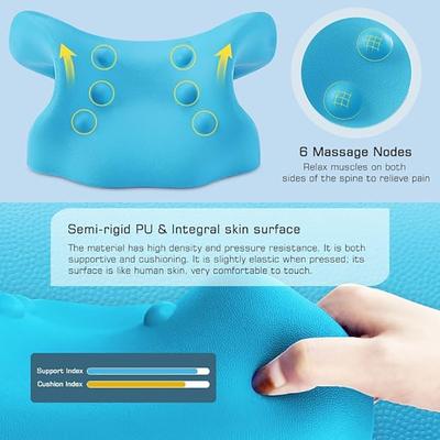 Растяжитель для шеи и плеч, релаксант, шейный хиропрактик, устройство для вытяжения, подушка для снятия боли, выравнивания позвоночника, коррекция, подарок