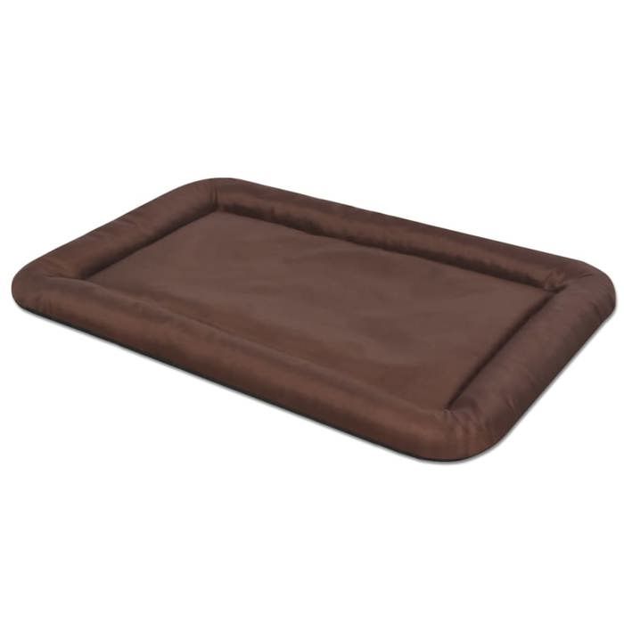 VidaXL Mattress for Dogs XXL Brown Bed Sleeping Basket Pets 170465