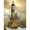 Full Drill Diamond Painting Lighthouse Cross Stitch Scenery Diamond Embroidery Diamond Painting