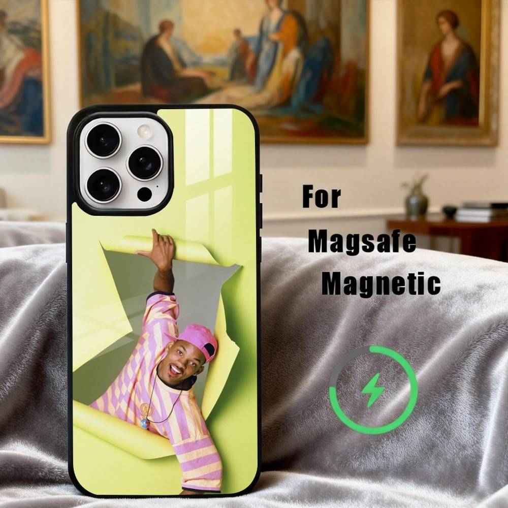 Actor W-Willard Carroll S-Smith Jr Phone Case For iPhone17,16,15,14,13,12,11 Plus,Pro Max Magnetic For Magsafe Wireless Charging