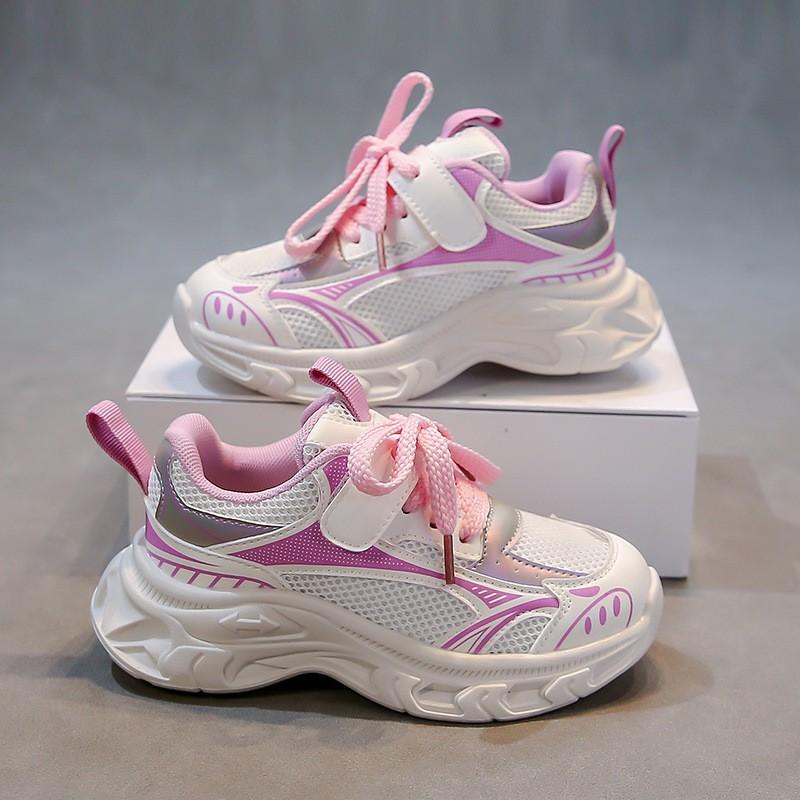Kids Winter Running Shoes Boys Girls Soft Sole Chunky Sneakers Comfortable Outdoor Casual