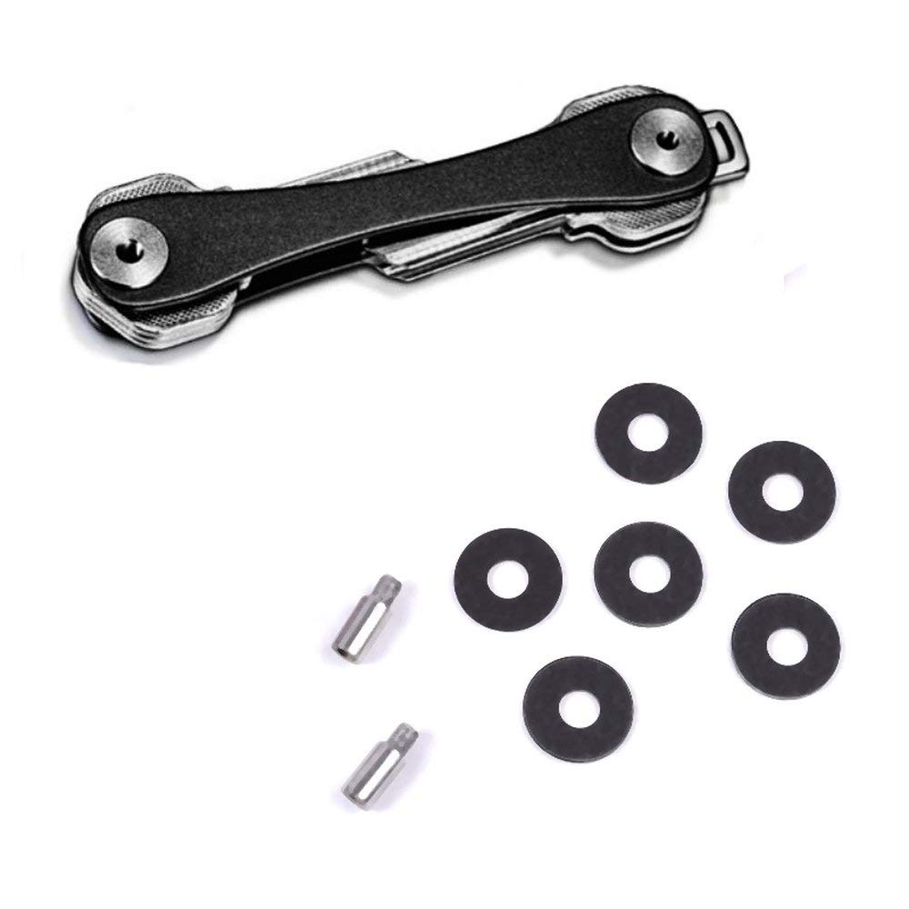 Sunny Compact Storage In One Aluminum Key Storage Expansion Kit Slim Storage of Gadget Holds Up To 12 Keys Keychain, Place, Multi-tool Type, Alloy,