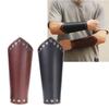 2 Pack Faux Leather Arm Guards Medieval Knight Bracers Leather Gauntlet Wrist XUF