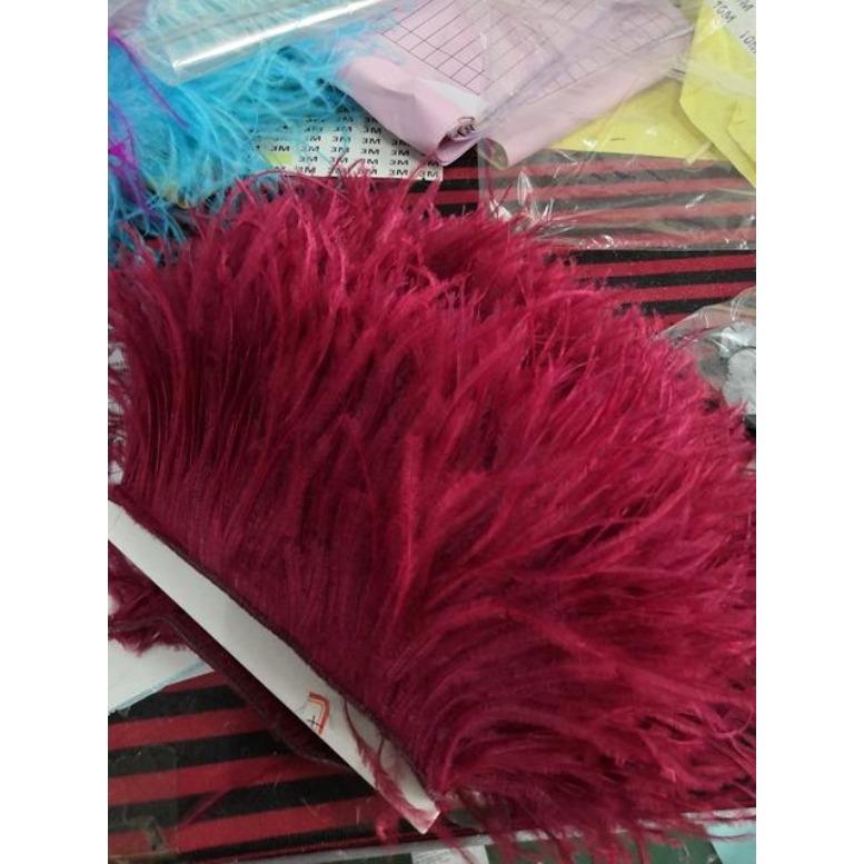 Перья1Метр Белые Страусиные Перья Отделка Бахрома 10-15/15-18/18-22 см Перья Лента Для Свадебных Поделок Пошив Платьев Аксессуары Для Вечеринок