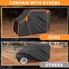 Motoforti UTV Cover for Honda Pioneer-1000-5Waterproof Side by Side Cover Outdoor Sun Rain Protection Cover 305x160x195cm