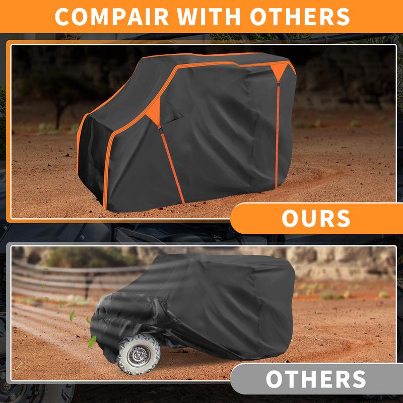Motoforti UTV Cover for Honda Pioneer-1000-5Waterproof Side by Side Cover Outdoor Sun Rain Protection Cover 305x160x195cm