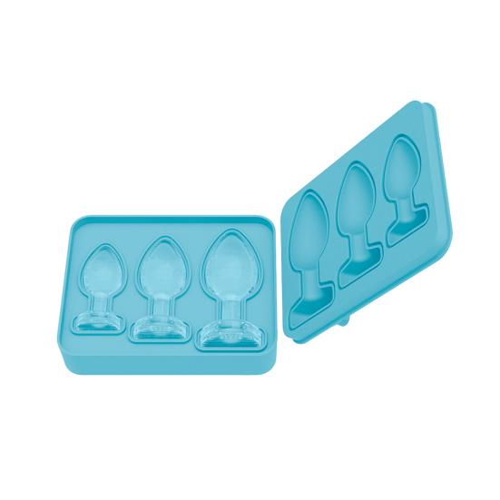 2 шт. шутка забавный лоток для льда многоразовый DIY форма для шоколадного мыла стопор