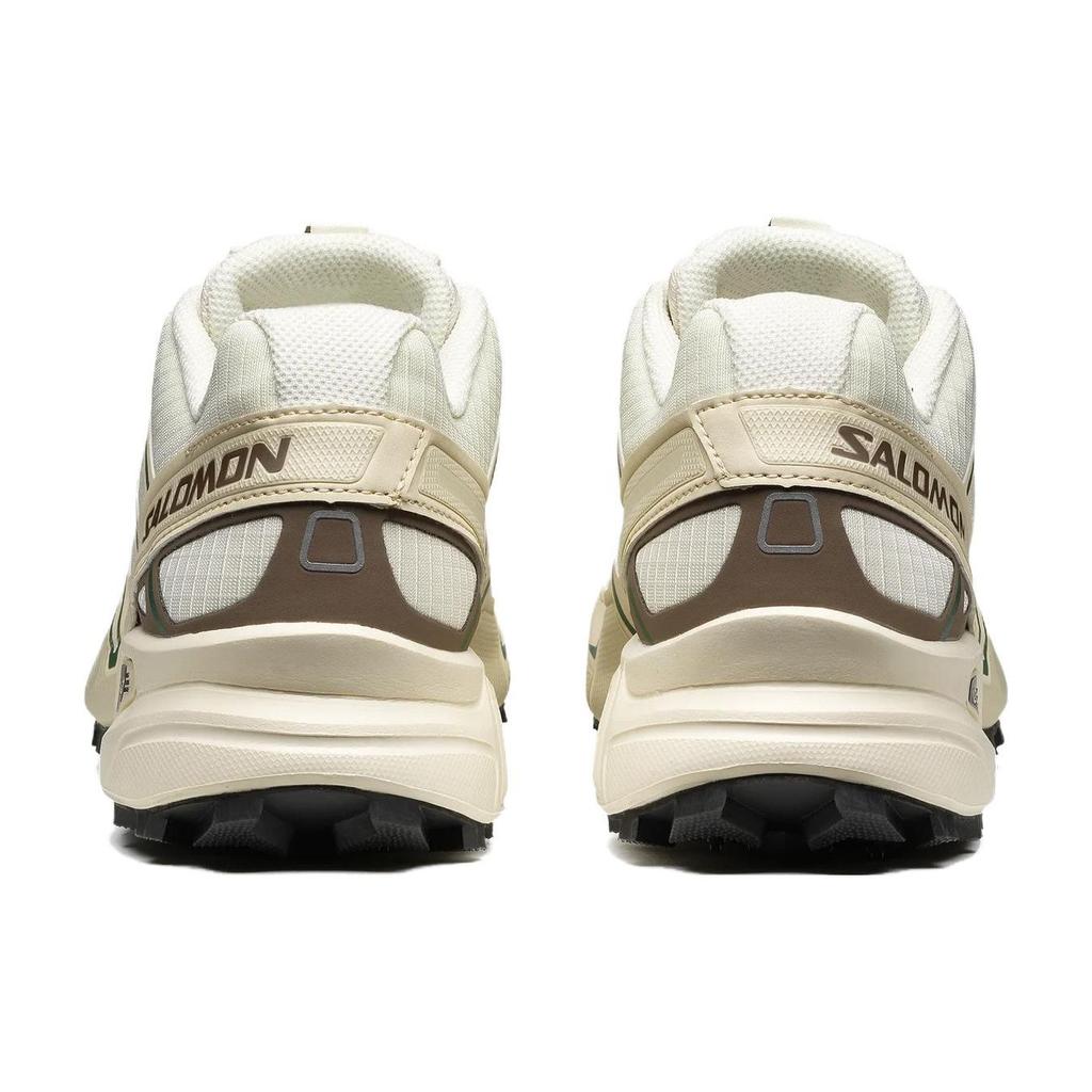 SALOMON Speedcross 3 Mesh Round Toe Comfortable Breathable Lightweight Low Top Hiking Shoes Unisex Hiking Shoes Vanilla 472840