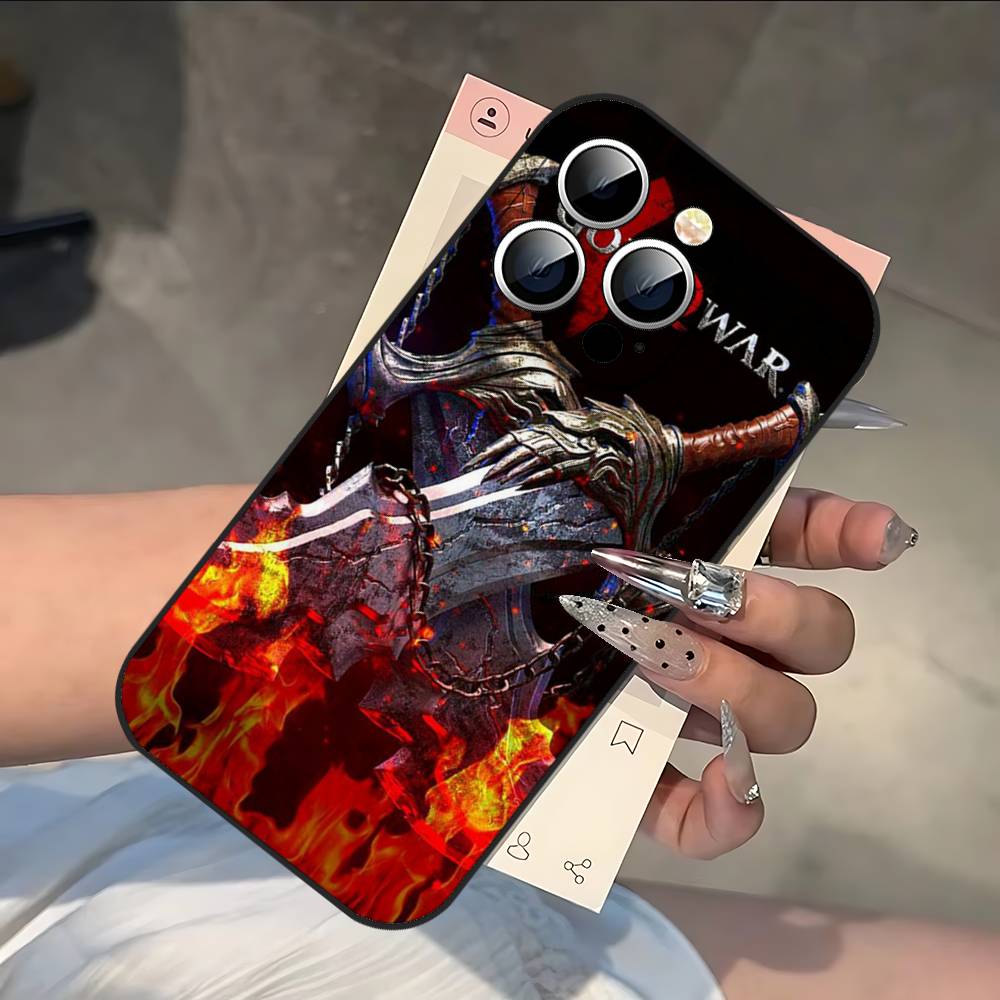 Чехол для телефона G-God Of War для IPhone 17 16 15 14 13 12 11 PRO MAX PLUS Mini из ТПУ, мягкий, приятный для кожи