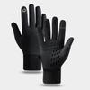 Mens Winter Touchscreen Cycling Gloves Waterproof Windproof Anti-Slip Warm Fleece Lined Outdoor Training