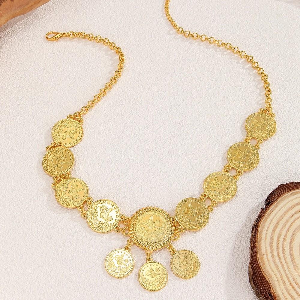 Геометрический стиль Золотой сплав Головной убор Для свадебного и праздничного наряда с деталями в виде кисточек