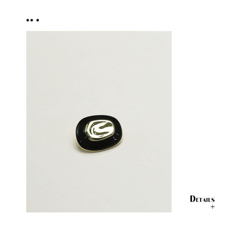 5 шт. Накладные пуговицы из сплава смолы Xiaoxiang, декоративные пуговицы для куртки, свитера, вязаные пуговицы для свитера