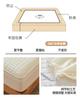 Clever New Embroidery Cotton Clip Cotton Bed Sheet, Bed Cover Protective Cover, Solid Color Pillowcase, Three Piece Bed Sheet Set