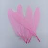 20PCS Hard Stick Colourful Goose Feathers Plumes Swan for Home Decoration Crafts DIY Jewelry Making Table Centerpieces 15-20cm