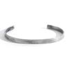 SEWNSWEN SILVER SCRATCH BANGLE