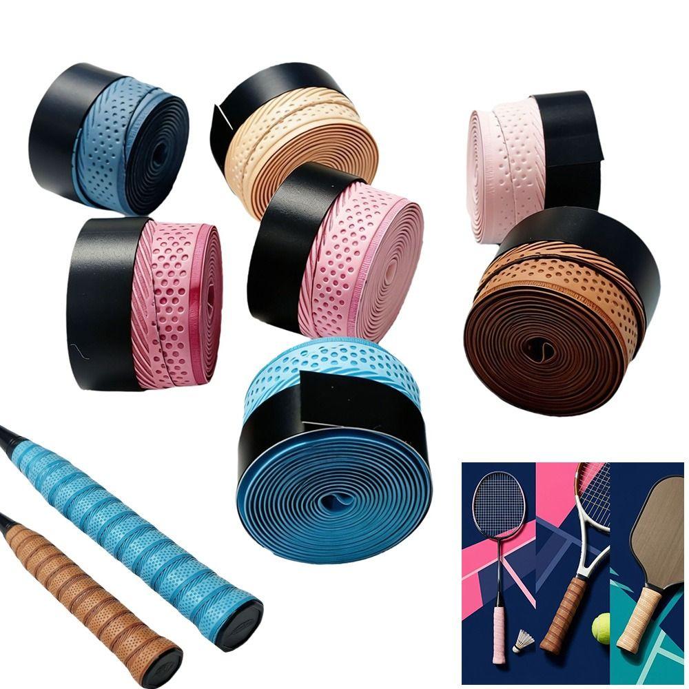Anti-slip Sport Fishing Rods Over Grip Embossed Texture Griffband Tennis Overgrips