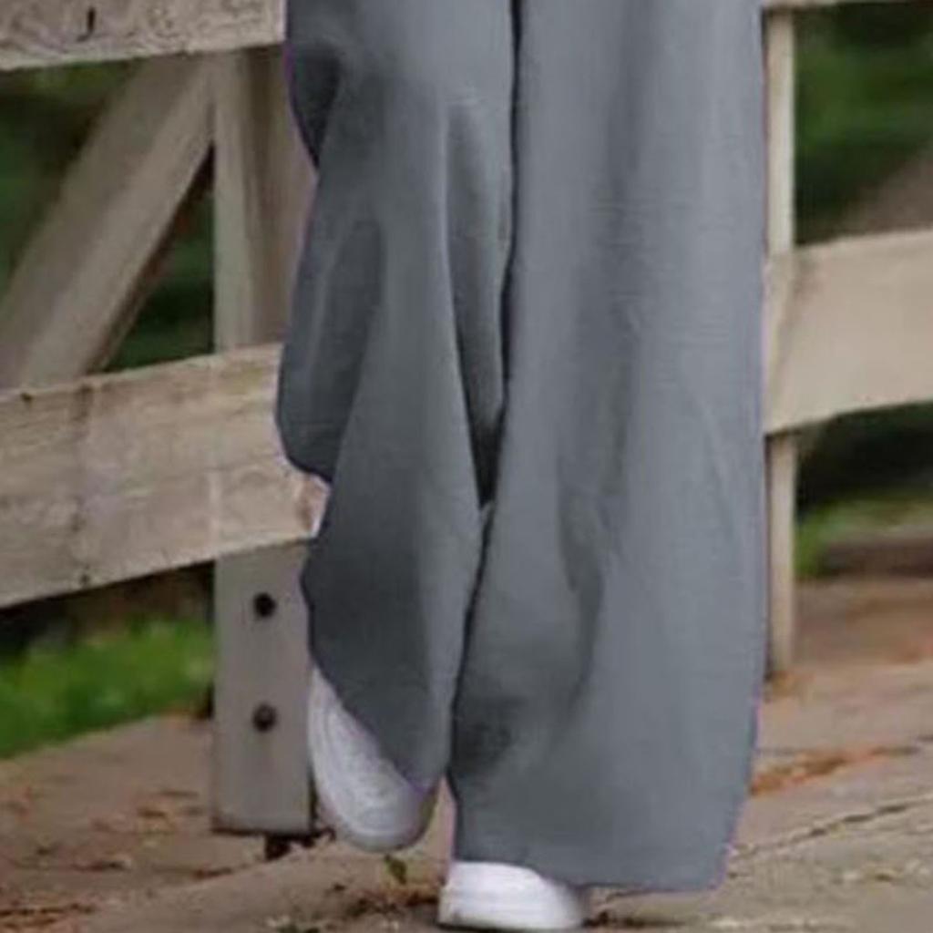 Женский комбинезон Yousheng без воротника, на тонких бретельках, без спинки, без рукавов, свободный, с широкими штанинами, комбинезон полной длины, повседневный, повседневный наряд