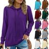 Womens Pullover Hoodies Teen Girls Fashion Hooded Sweatshirt Womans Fall Tunic Top