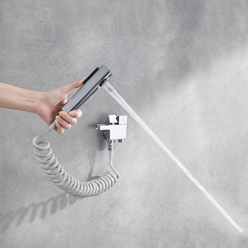 Luxury Gun Ash Bidet Sprayer Factory Spray Ladies Toilet Bidet Sprayer Portable