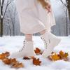 Women's New Winter Snow Boots with Plush and Thickened Martin Boots, High Top Cotton Shoes