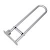 Flip Up Toilet Grab Bar Sturdy Aluminium Alloy Adjustable Anti Slip Fold Down Grab Bar for Bathroom