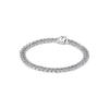 Timeless Pave Cuban Chain Bracelet With Clear Cubic Zirconia P-593008C01-18 For Women